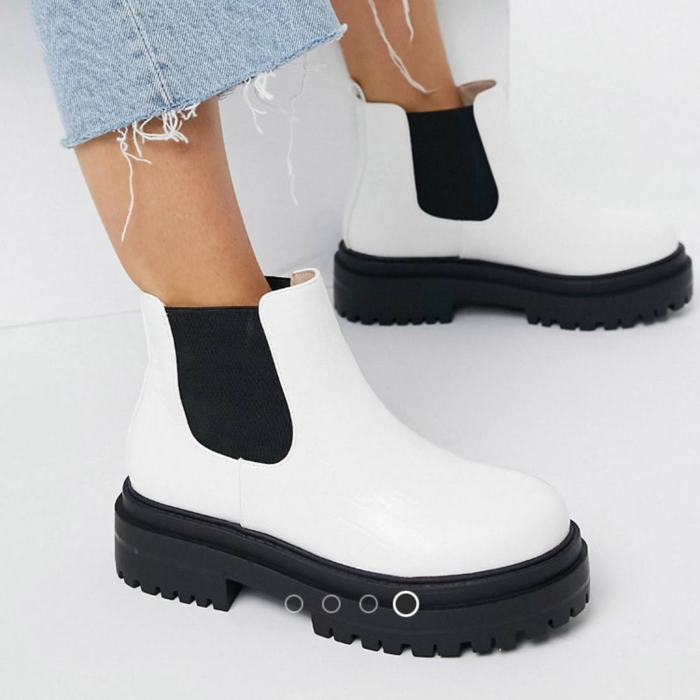 White booties